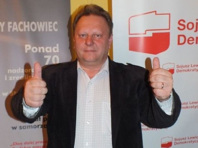 Sylwester Kwiecień zadowolony z wyniku wyborów.