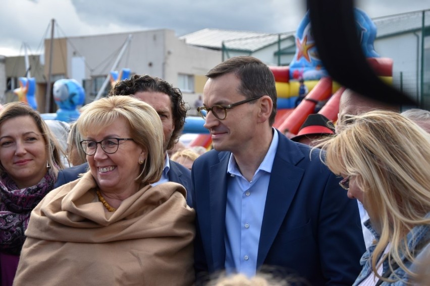 Premier Mateusz Morawiecki wziął udział w Wakacyjnym Pikniku...