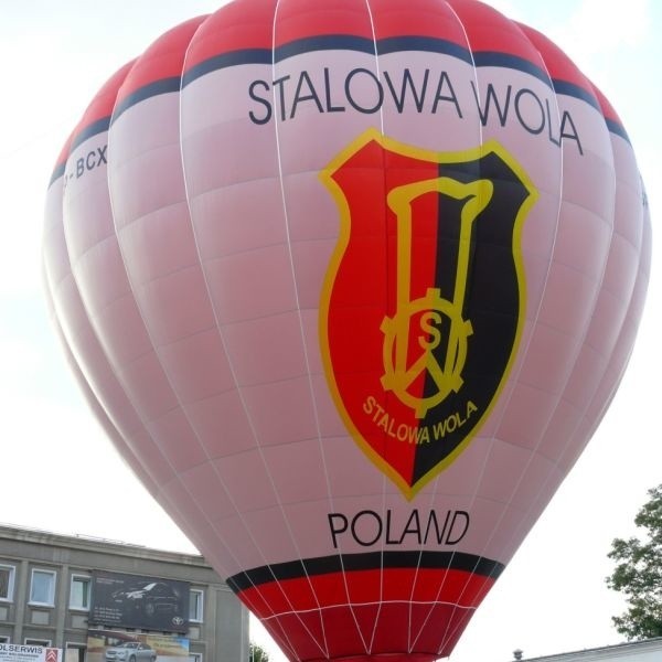 Prezentacji balonu towarzyszyło duże zainteresowanie mieszkańców.