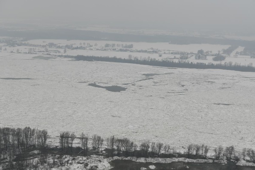 Tak wygląda obecnie Wisła. Rozpoznanie tworzących się tam...