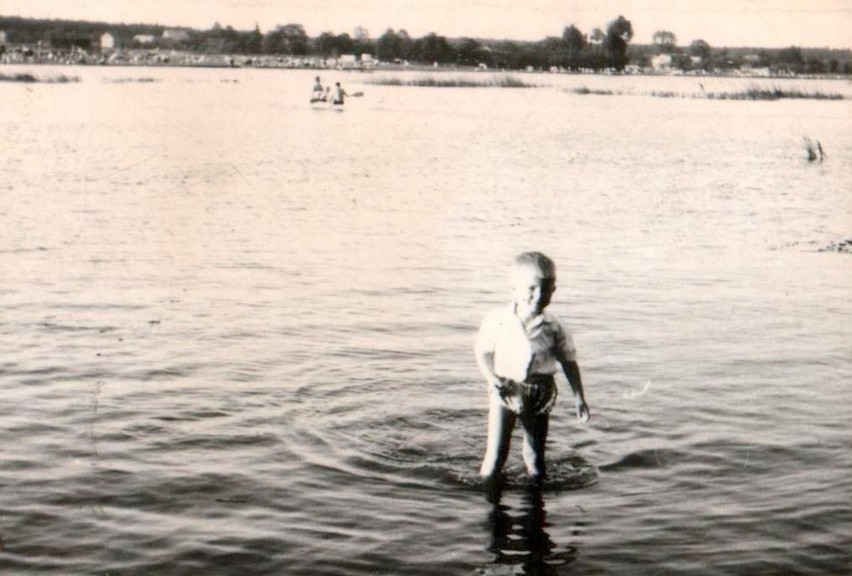 Zalew w Blachowni, kąpielisko, plaża i milicja na motorówce. Częstochowskie Saint Tropez ZDJĘCIA