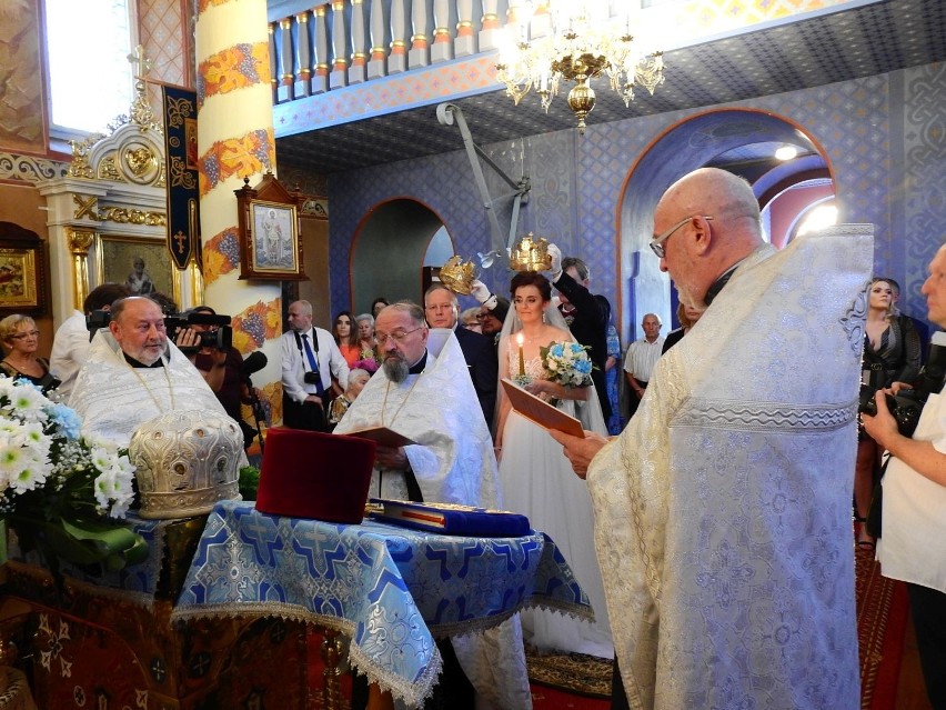 Ślub odbył się akurat w dniu parafialnego święta Narodzenia...