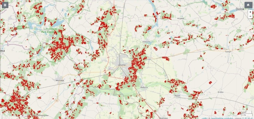 Mapy planowanych i obecnych wycinek dostępne są również na...