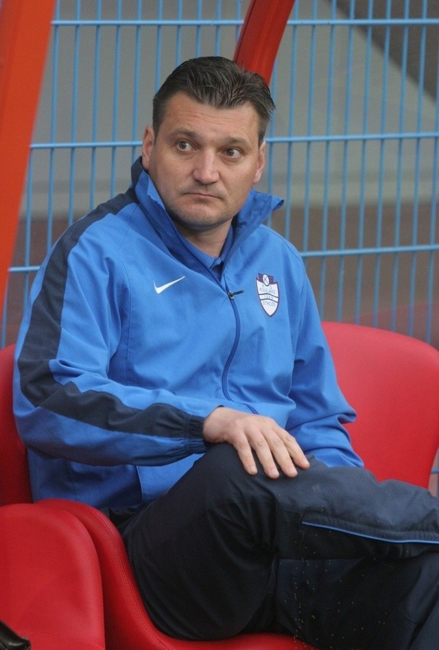 Przemysław Cecherz, trener Kolejarza Stróże
