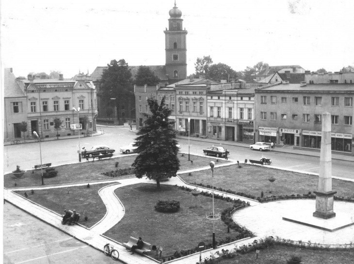 Rynek w Wołczynie - 30.08.1966.