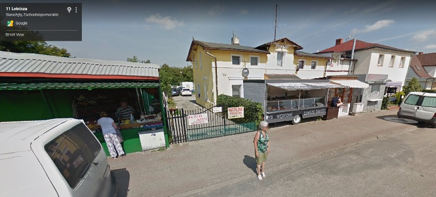 Przyłapani przez kamerę Google Street View w Kołobrzegu.