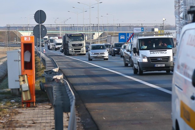 Korek na AOW we Wrocławiu, zdjęcie ilustracyjne.