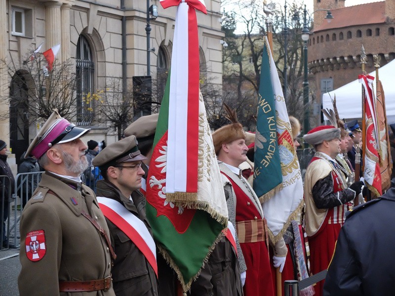 Kraków. Brackie świętowanie niepodległości [ZDJĘCIA]