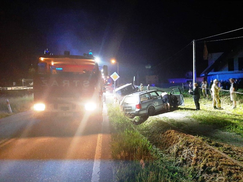 Czwartek pełen wypadków na sądeckich drogach. Strażacy i pogotowie wyjeżdżali do Wielogłów, Nowego Sącza i Florynki [ZDJĘCIA] 