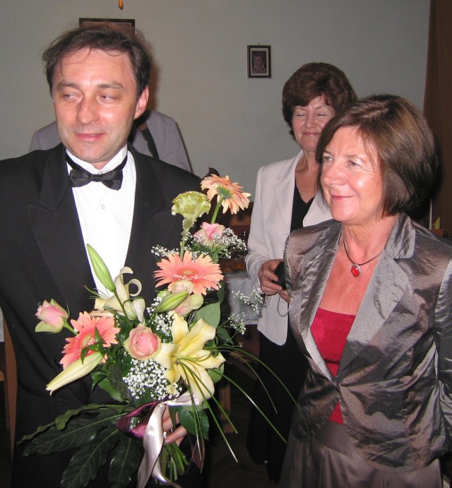 Robert Grudzień miał okazję spotkać panią prezydentową Marię Kaczyńską w Jastrzębiej Górze 6 sierpnia 2007 roku, po koncercie Krzysztofa Pendereckiego, orkiestry Sinfonietta Cracovia, Georgija Agrtiny i własnym.