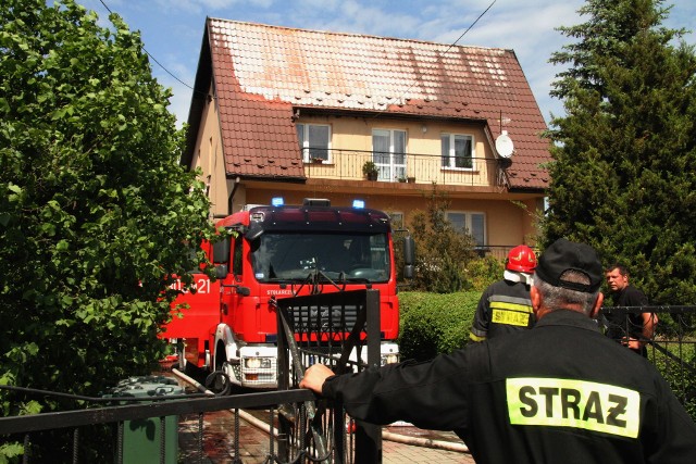 W niespełna godzinę pożar został ugaszony