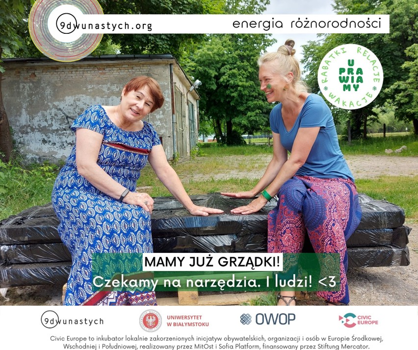 Zaadoptuj ogródek na wakacje! Poszukiwani są chętni do...