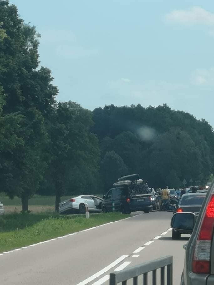 Owieczki. Groźny wypadek na trasie Białystok - Grajewo