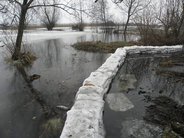 Powódź w Rzeszynku (gmina Jeziora Wielkie)
