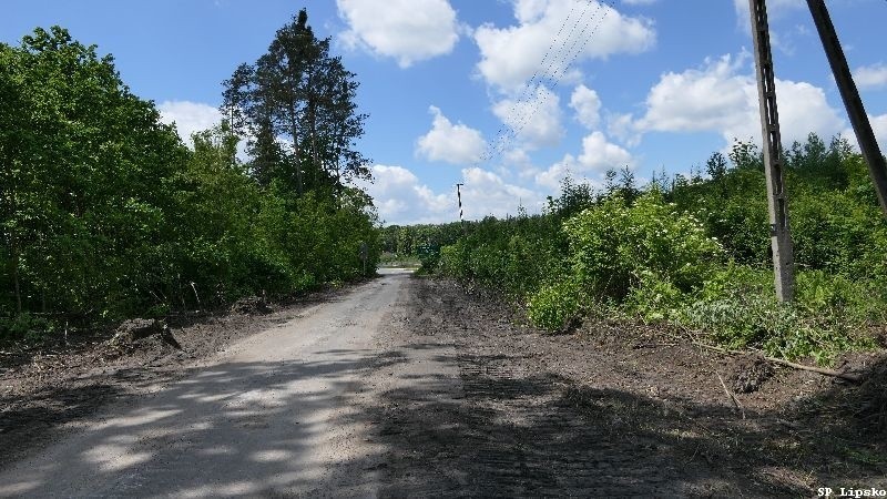 Trwają już prace remontowe drogi powiatowej z Dziurkowa do...