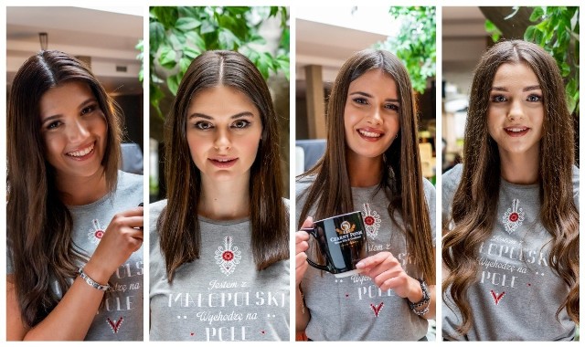 Finalistki konkursu Miss Małopolski 2022 na sesji zdjęciowej  w Krynicy-Zdroju