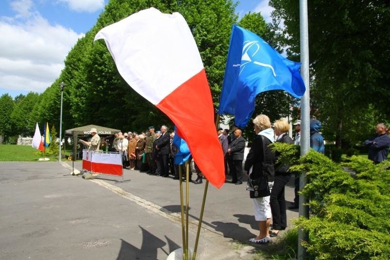 Powitanie żołnierzy w 10. Opolskiej Brygadzie Logistycznej.