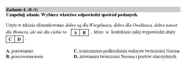 EGZAMIN ÓSMOKLASISTY 2019 ODPOWIEDZI JĘZYK POLSKI....