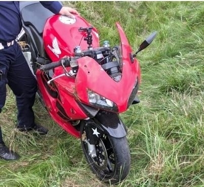 Wypadek motocyklisty w powiecie namysłowskim.