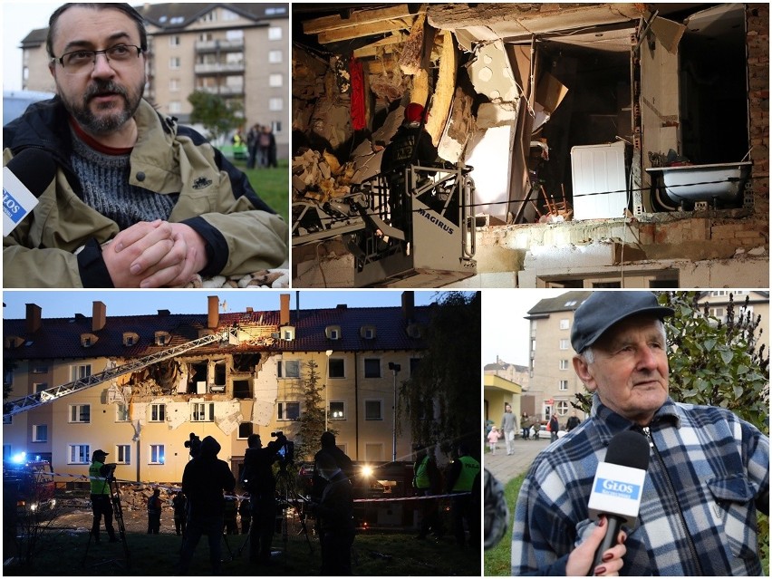 "To był potężny wybuch", "wielki huk" - mieszkańcy o eksplozji gazu na Niebuszewie [WIDEO]