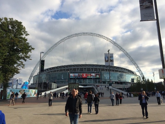 Stadion Wembley w Londynie - "dom" piłkarskiej reprezentacji Anglii