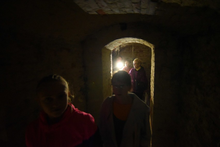 Zwiedzanie tunelu pod Bytomiem