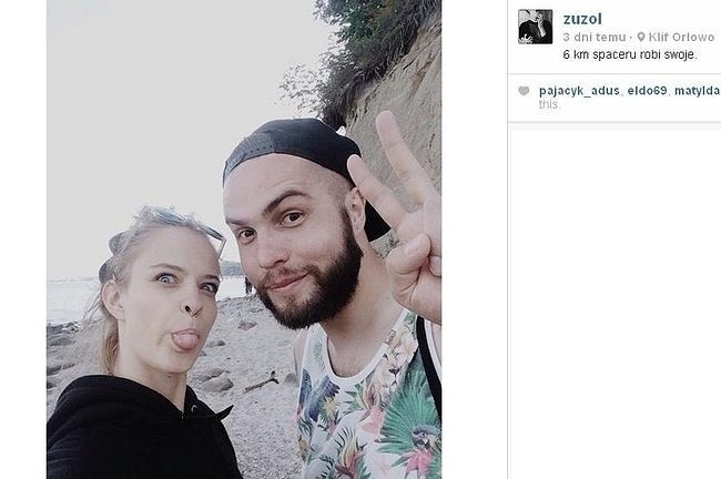 Zuza i jej chłopak (fot. screen z Instagram.com)