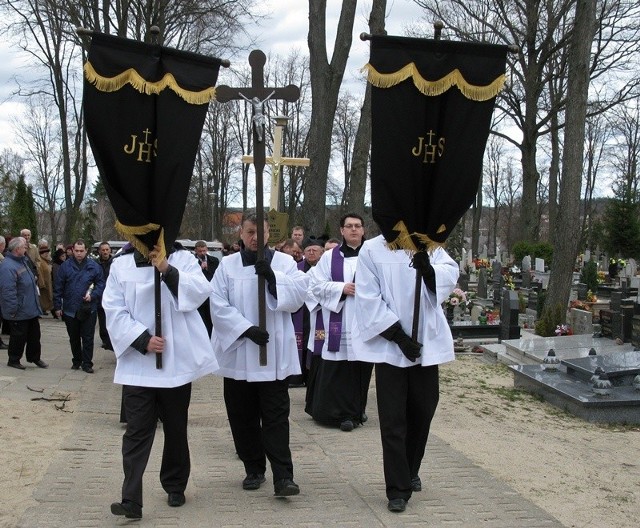 Pozegnanie ksiedza Jana Karnickiego