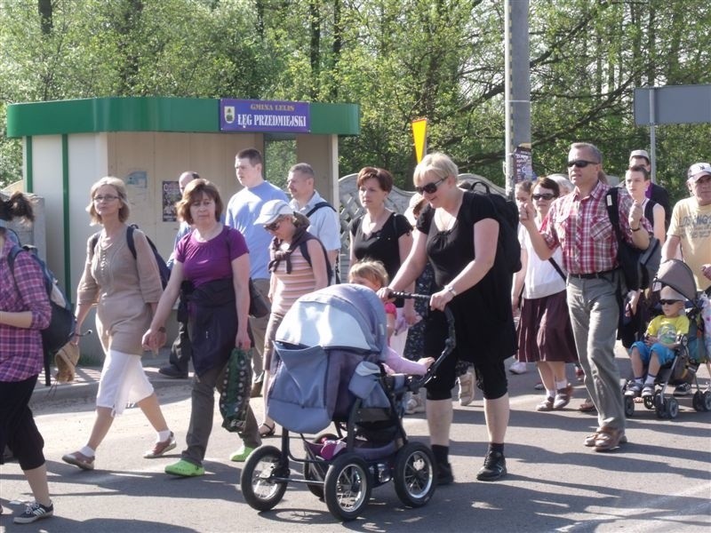 Nawet tak młodzi uczestnicy wybrali się na trasę