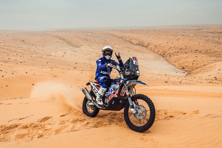 Maciej Giemza z ORLEN Team zajmuje 20. miejsce po siódmym etapie Rajdu Dakar [ZDJĘCIA]