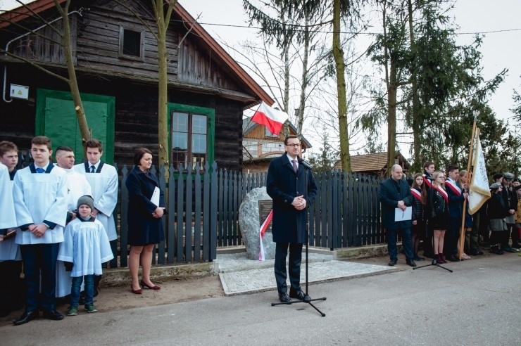 W Sadownem w uroczystości wziął udział premier Mateusz...