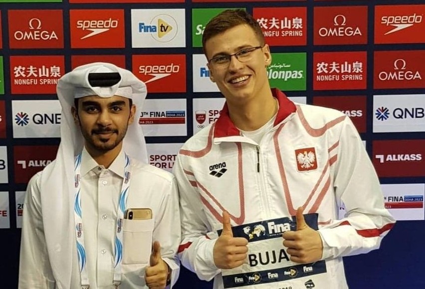 Pływak Z Kielc Dominik Bujak z powodzeniem rywalizował w...