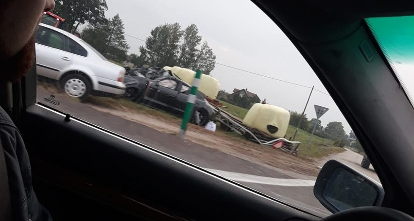 Porsche Taycan Turbo rozbił się koło Sztabina. Auto warte...