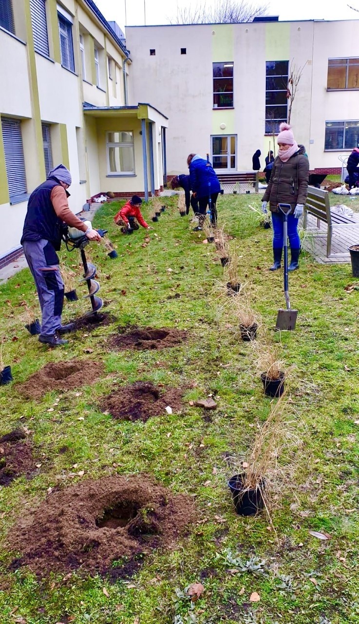 Współpracę szkoły ze szpitalem nazwali "Projekt Oaza"