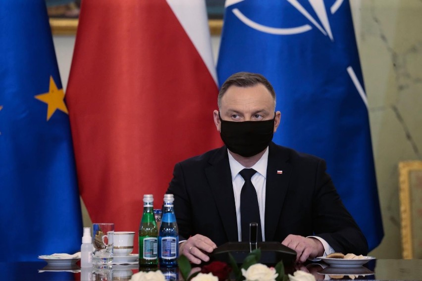 Prezydent Andrzej Duda ponownie zarażony koronawirusem