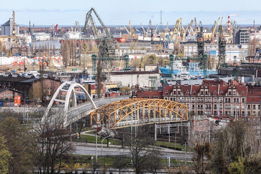 Wiosenna panorama Gdańska! Widoki z Góry Gradowej zapierają dech