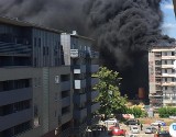 Duży pożar we Wrocławiu. Blisko eksplozji butli z gazem [ZDJĘCIA]