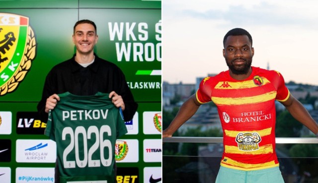 PKO Ekstraklasa. Już 8 marca Jagiellonia Białystok zagra ze Śląskiem Wrocław w hicie 24. kolejki. Oba kluby w ostatnich okienkach dokonywały bardzo mocnych transferów. Oto najlepsze z nich.Aby zobaczyć wszystkich zawodników klikaj strzałkę w prawo!