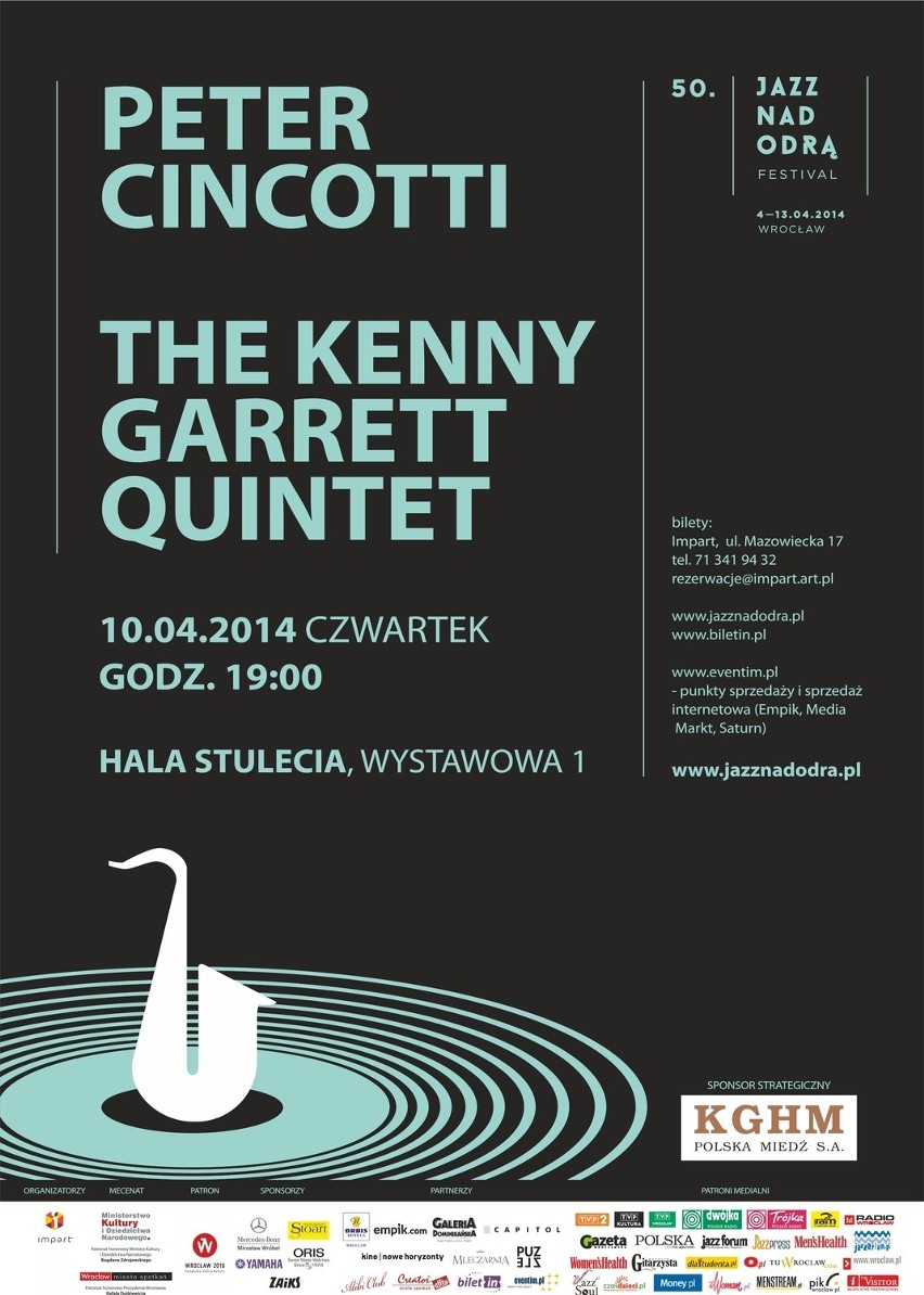 50. JAZZ NAD ODRĄ FESTIVAL 4 -13 kwietnia 2014, Wrocław