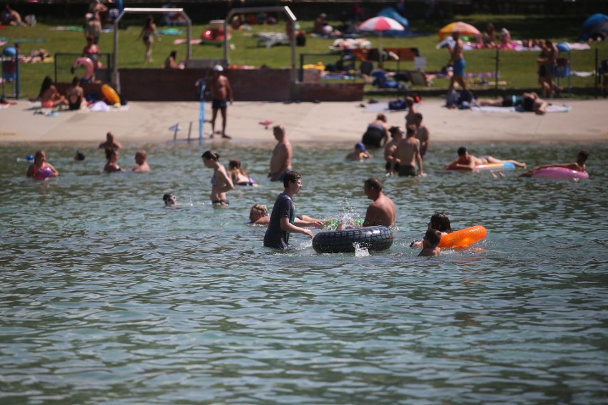 Gliwice: kąpielisko Leśne zawsze cieszy się popularnością....