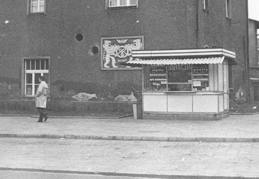 Kiosk przy ul. Konstantego Pursa, Mikołów, lata 70.