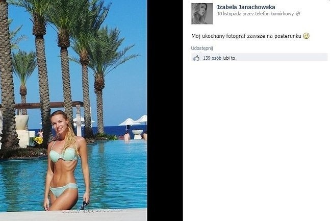 Izabela Janachowska (fot. screen z Facebook.com)