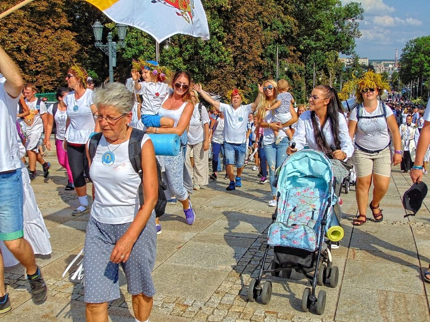 Pielgrzymka Łódzka 2016. Pielgrzymi z Łodzi na Jasnej Górze