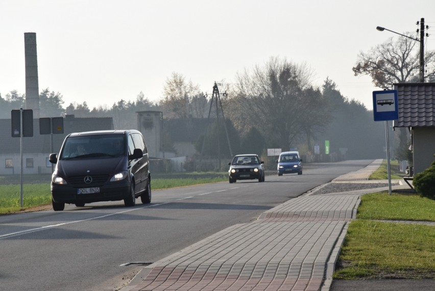 Otwarcie drogi powiatowej Olesno - Kolonia Biskupska.