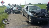 Wypadek w Wohyniu: Kierowca toyoty nie udzielił pierwszeństwa przejazdu i doprowadził do zderzenia                                 