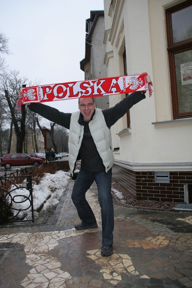 - Razem z kolegami bardzo chcielibyśmy zobaczyć mecze finałowe - mówi Rafał Chyła.