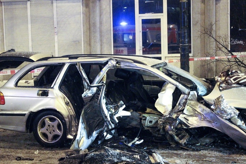 Pijany kierowca bmw zabił swojego kolegę w Łodzi na...