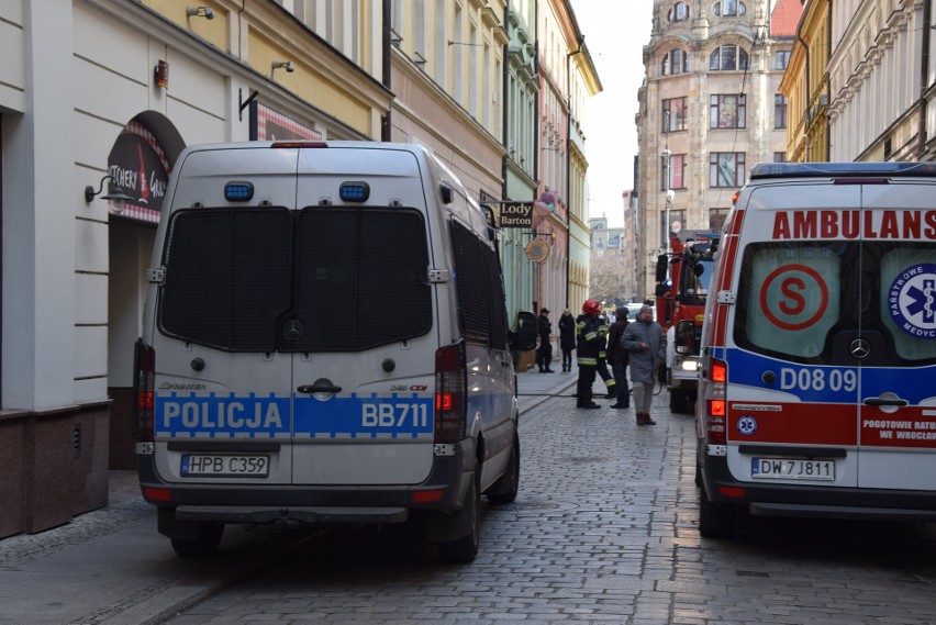 Pożar piwnicy w Sukiennicach