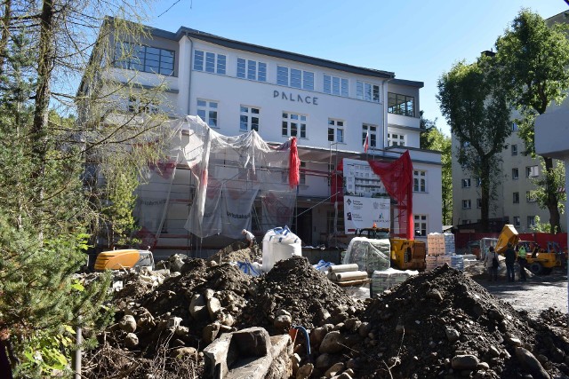 Remont willi Palace w Zakopanem dobiega końca. Roboty powinny zakończyć się w listopadzie