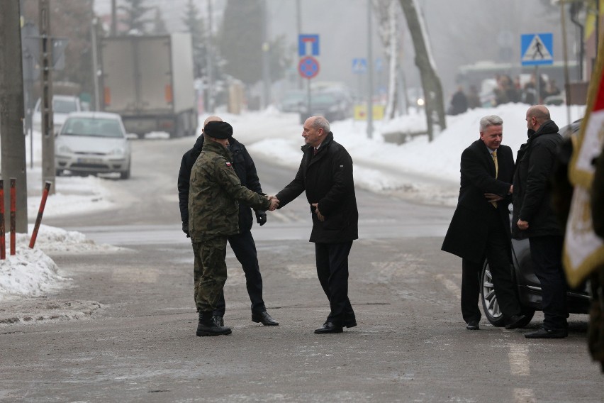 Minister Obrony Narodowej Antoni Macierewicz w Białymstoku